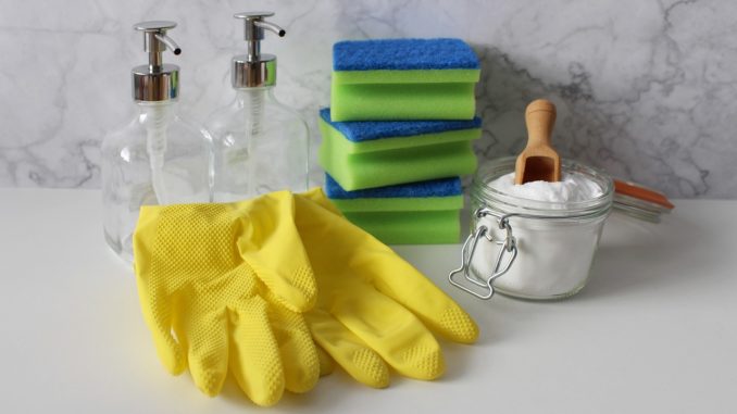 gloves, cleaning, clean