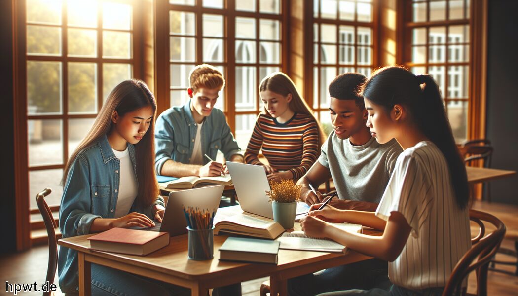 Arbeitende Studierende zur besseren Zeitplanung - Nachhilfe für Studenten » für wen sinnvoll?